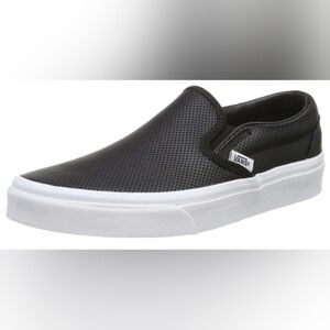 Vans Perf Leather Classic Slip-On Shoes Unisex M 6.5 W 8 MSRP $75